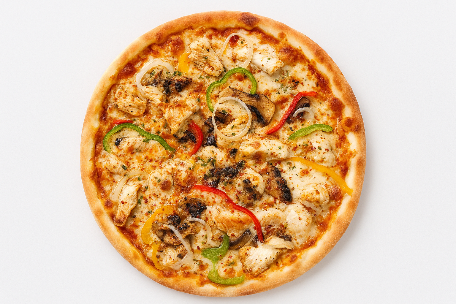 Tavuklu Pizza